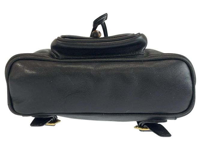 Gucci Bamboo Backpack Black - view 10