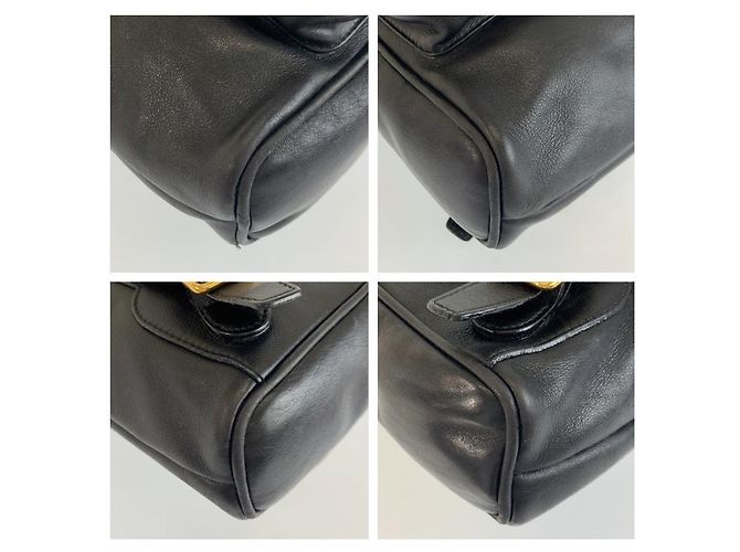 Gucci Bamboo Backpack Black - view 4