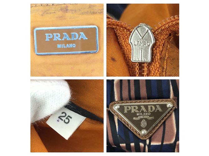 Borsa Tote Prada BYOBAG in Tessuto con logo triangolare Multicolore - vista 4