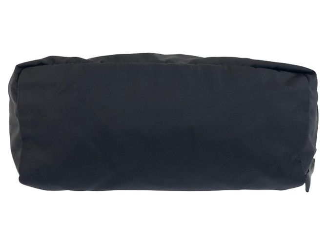 Prada Tessuto Clutch mit Dreiecks-Logo Schwarz - Ansicht 2