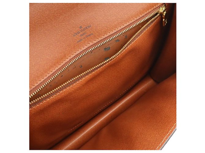Borsa Business Louis Vuitton Monogram Monceau 28 Marrone - vista 6