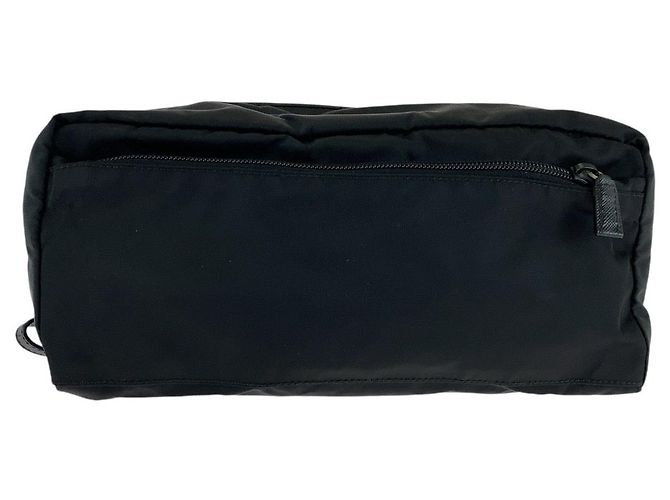 Prada Saffiano Clutch Black - view 2