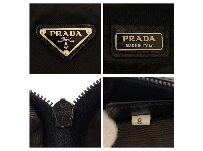 Prada Saffiano Clutch Black - view 4