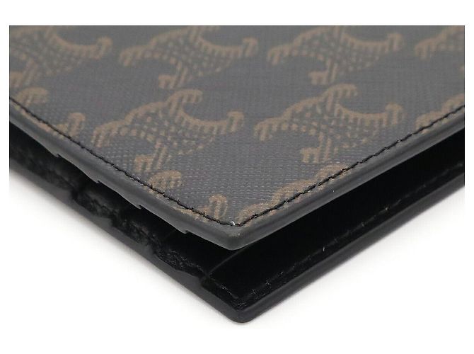 Céline Cartera bi-fold con clip para billetes Celine Triomphe Multicolor - vista 3