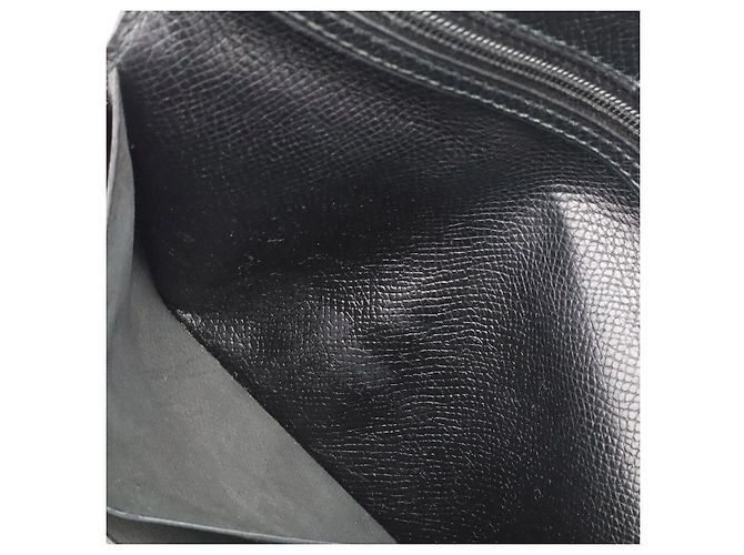 Hermès Cartera Larga Hermes Bearn Classic Negro - vista 7