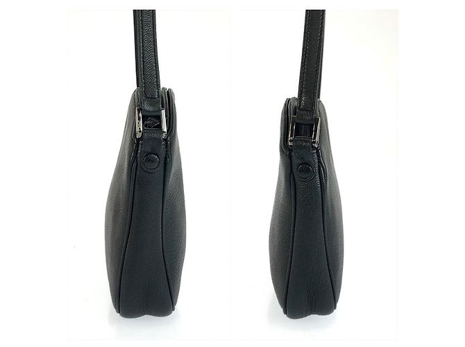 Givenchy Vintage Leder Crossbody Bag Grün - Ansicht 6
