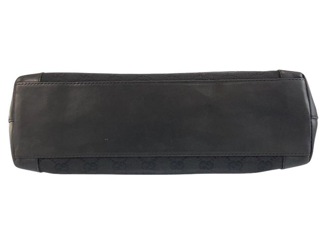 Borsa Gucci GG Canvas Nero - vista 10