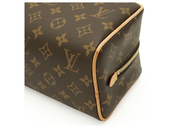 Necessaire Louis Vuitton Monogram Locker Marrone - vista 3
