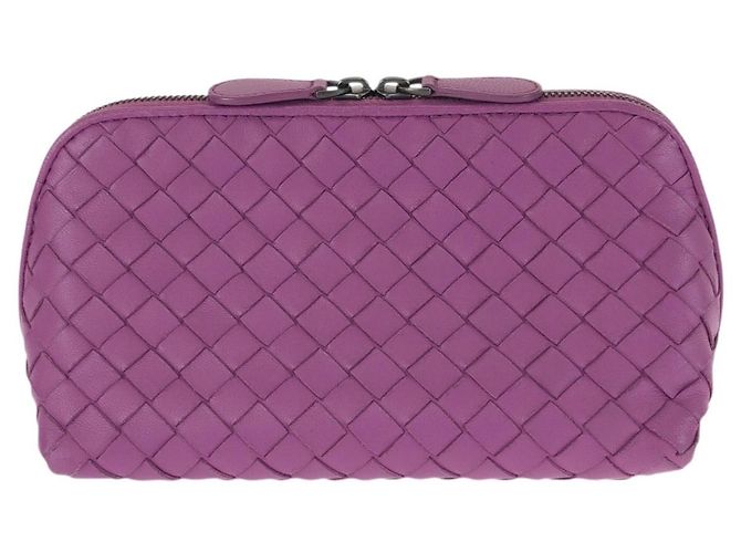 Bottega Veneta Makeup Pouch Purple - view 2