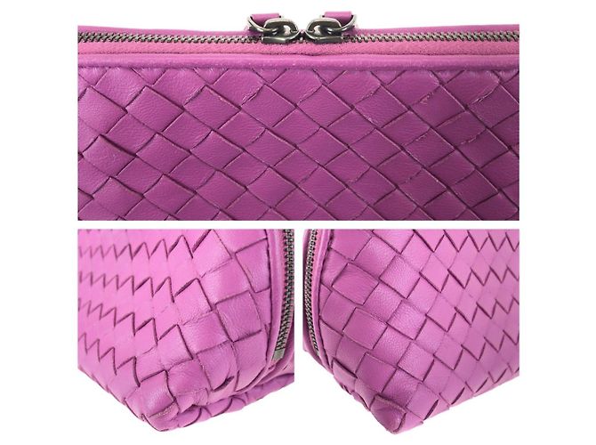 Bottega Veneta Makeup Pouch Purple - view 5