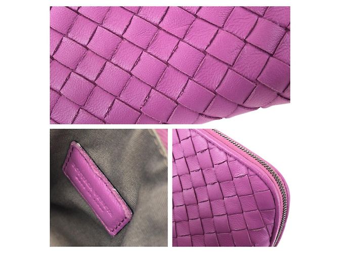 Bottega Veneta Makeup Pouch Purple - view 6