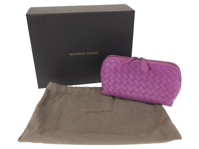 Bottega Veneta Makeup Pouch Purple - view 9