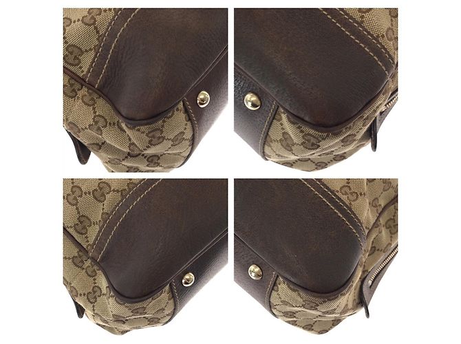 Borsa Tote Gucci GG Canvas Multicolore - vista 3