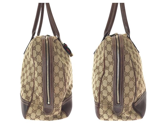 Borsa Tote Gucci GG Canvas Multicolore - vista 8