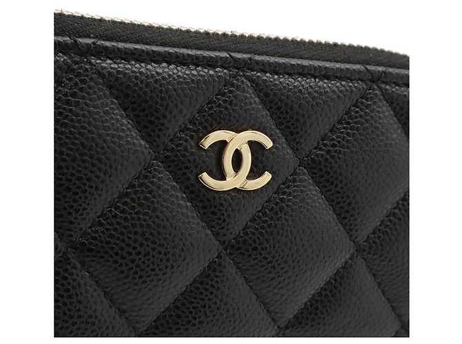 Porta-moedas Chanel Matelassé Preto - vista 4