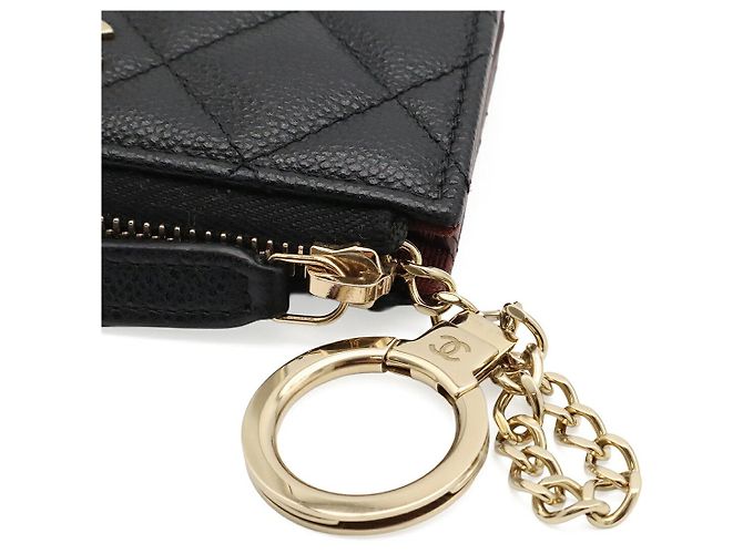 Porta-moedas Chanel Matelassé Preto - vista 5