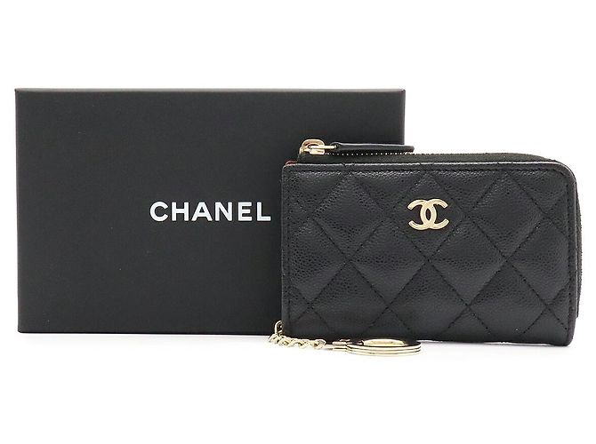 Porta-moedas Chanel Matelassé Preto - vista 7