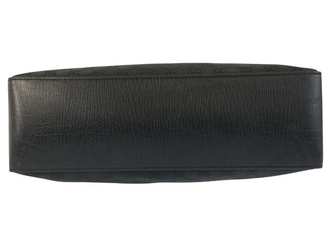 Borsa tote Gucci GG Canvas nera Nero - vista 9