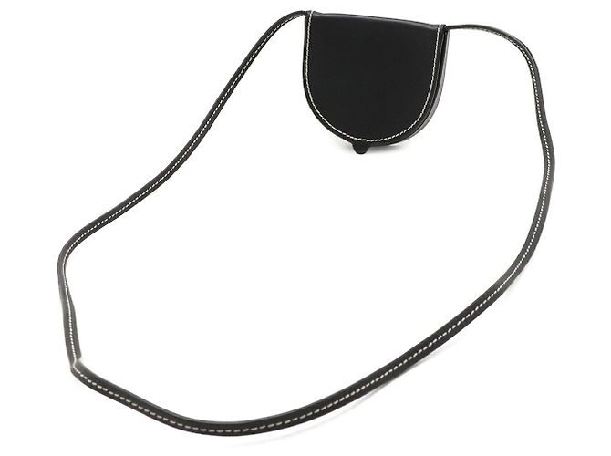 Loewe Anagram Heel Pouch Nero - vista 2