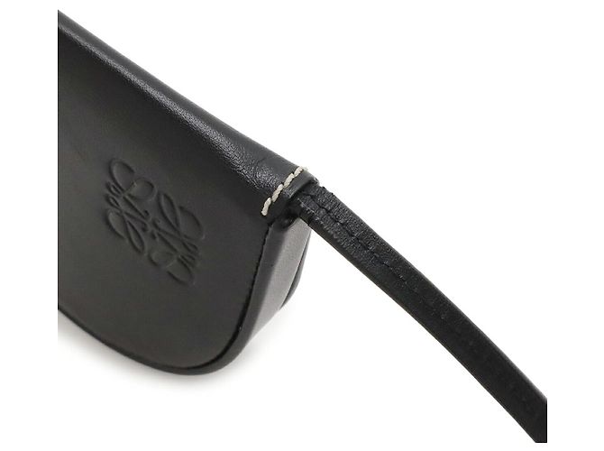 Loewe Anagram Heel Pouch Nero - vista 4