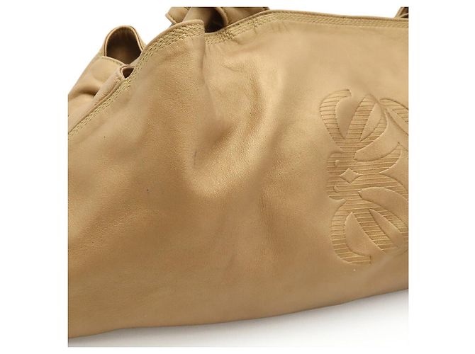 Borsa Loewe Anagram Nappa Aile D'oro Metallico - vista 8