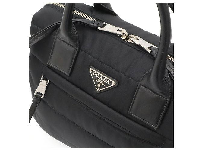 Bolso Prada Bomber de nylon negro - vista 6