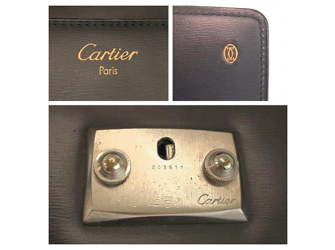 Clutch Cartier Pasha Nero - vista 4