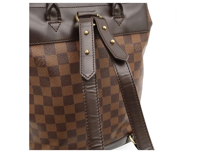 Mochila Louis Vuitton Damier Soho Castaño - vista 4
