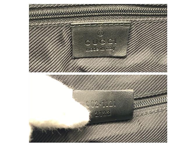 Gucci Tote Bag Schwarz Stoff - Ansicht 3