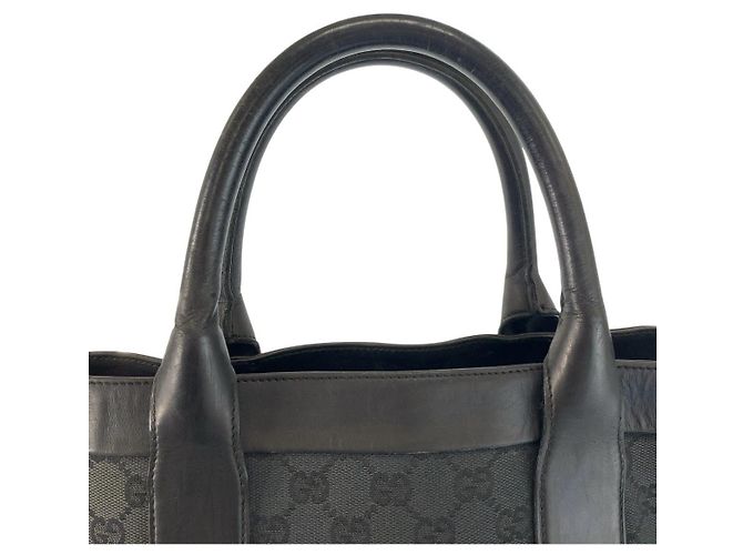 Gucci Tote Bag Schwarz Stoff - Ansicht 8