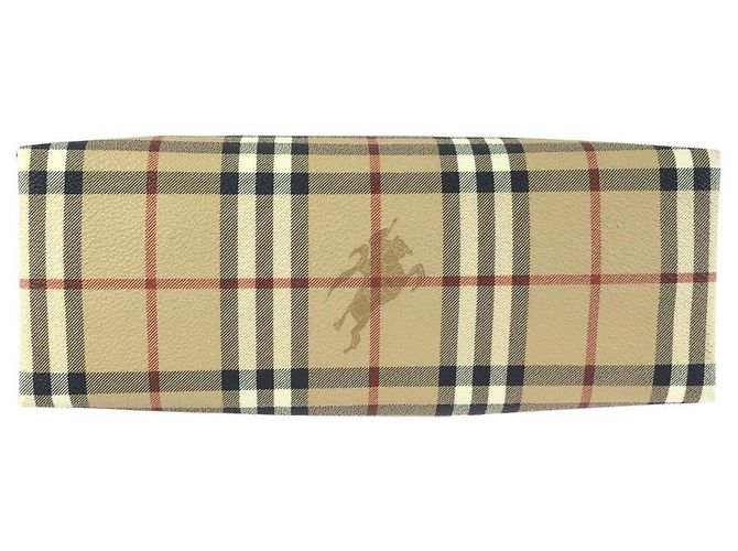 Sacola Burberry Nova Check Marrom Bege - vista 10