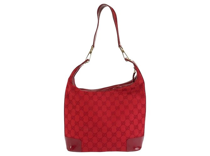 Borsa a tracolla hobo Gucci Rosso - vista 2