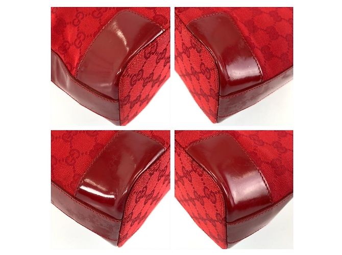 Borsa a tracolla hobo Gucci Rosso - vista 4