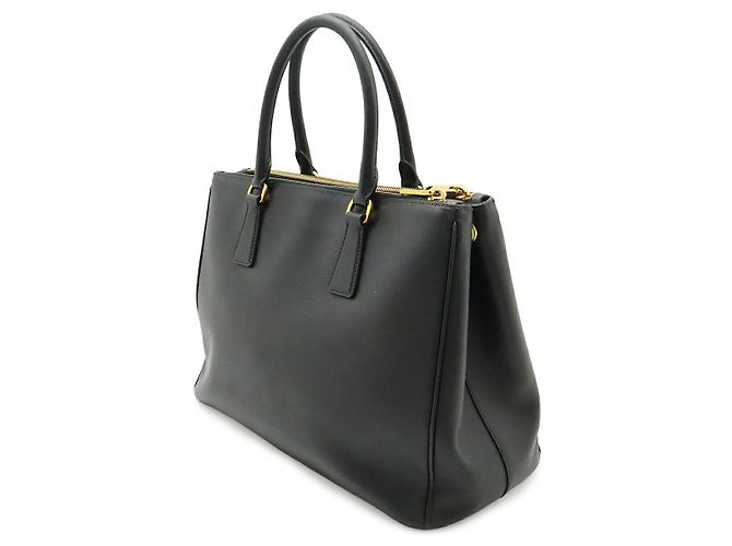 Prada Galleria Saffiano Tote Schwarz - Ansicht 2