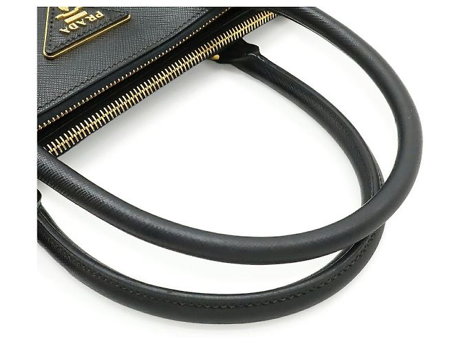 Prada Galleria Saffiano Tote Schwarz - Ansicht 4