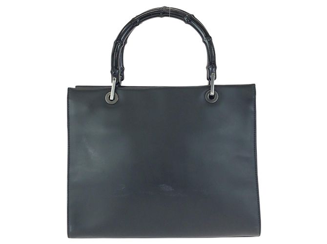 Gucci Bamboo Tote Bag Schwarz - Ansicht 2