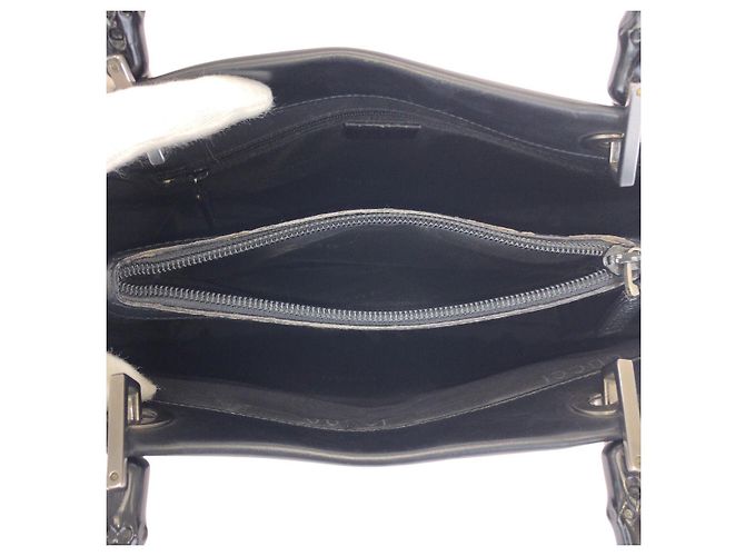 Gucci Bamboo Tote Bag Schwarz - Ansicht 9