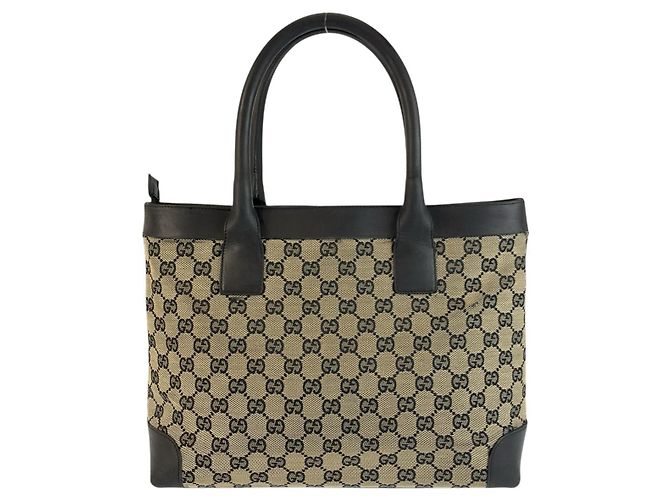 Gucci GG Canvas Tote Bag Schwarz - Ansicht 2