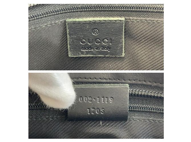 Gucci GG Canvas Tote Bag Schwarz - Ansicht 3