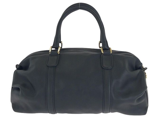Gucci Vintage Mini Boston Handtasche Schwarz - Ansicht 2