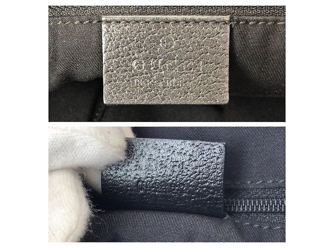 Gucci Abbey Tote Bag schwarz Stoff - Ansicht 4
