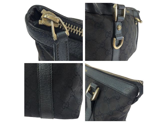Gucci Abbey Tote Bag schwarz Stoff - Ansicht 6