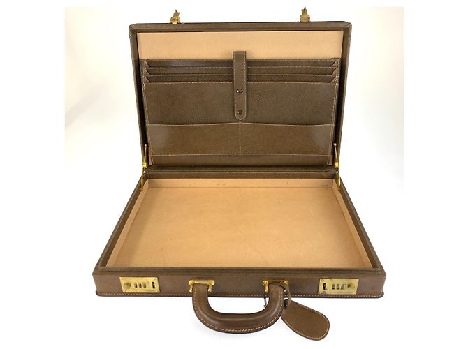 Borsetta Gucci Sherry Line Marrone - vista 9