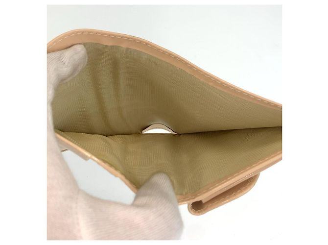 Portafoglio compatto Gucci G Logo Marrone Beige - vista 5