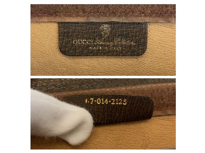 Clutch Gucci in tessuto multicolore - vista 3