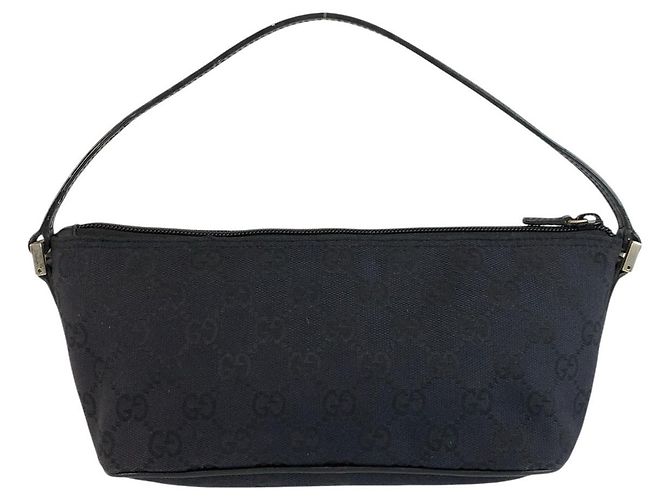 Borsa Gucci in tessuto nero - vista 2