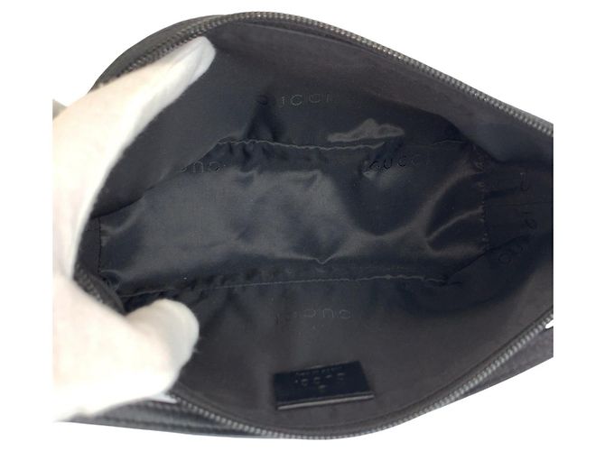 Borsa Gucci in tessuto nero - vista 8