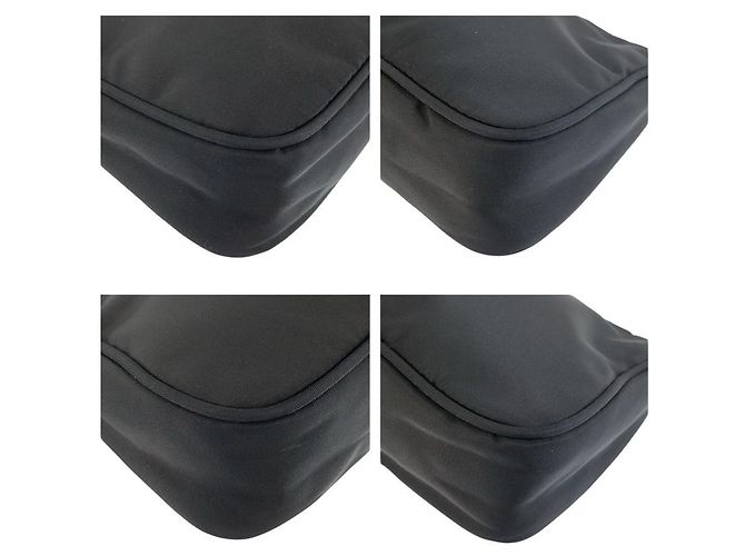 Pouch accessori Prada Tessuto Nero - vista 4