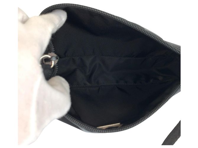 Pouch accessori Prada Tessuto Nero - vista 7