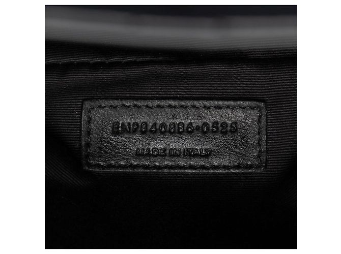 Autre Marque Borsa bucket piccola Cassandre Saint Laurent in pelle di agnello matelassé Nero - vista 6